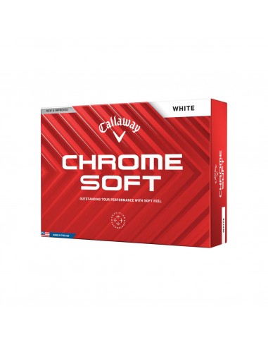 BALLE CALLAWAY CHROME SOFT 24 WHITE offre 