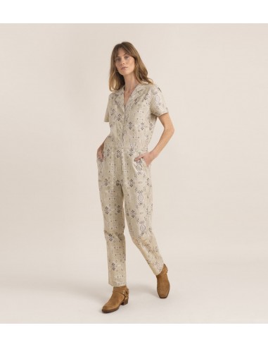 Layover Short Sleeve Jumpsuit soldes