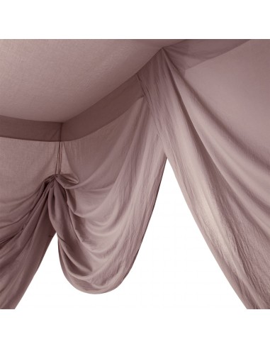 Bed Drape Double - SS Simple Saloo - S007 Dusty Pink de France