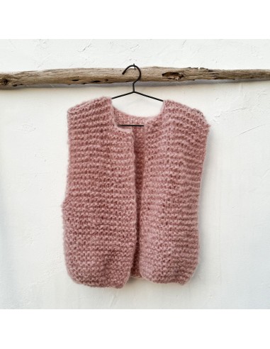 Andrea Gilet - Women - MO Mohair - S007 Dusty Pink Toutes les collections ici